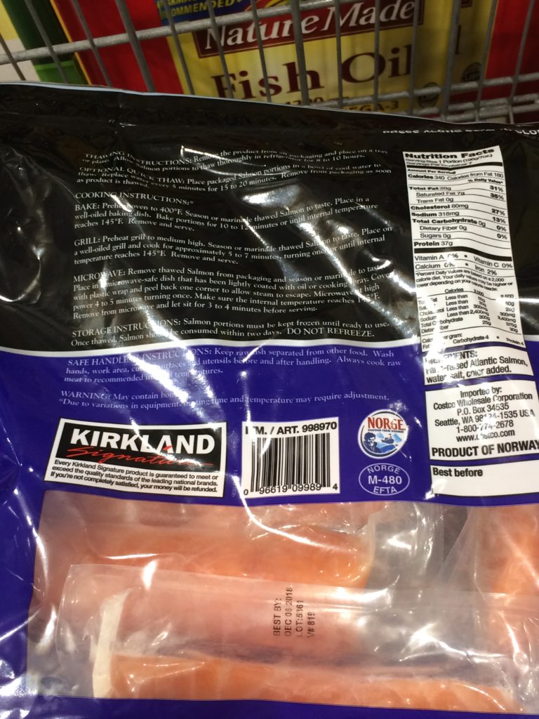 Costco998970KirklandSignatureABFFarmedAtlanticSalmonback CostcoChaser