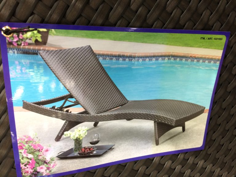 Costco1031555PaddedWovenChaiseLoungewithWheelspic CostcoChaser