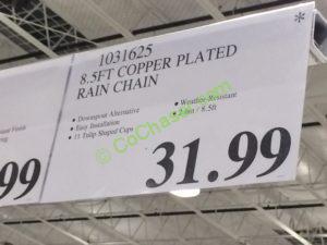 Costco-1031625-Copper-Plated-Rain-Chain-tag