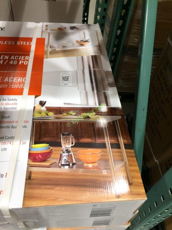 Costco1049995TRINITYStainlessSteelPrepTablepart CostcoChaser