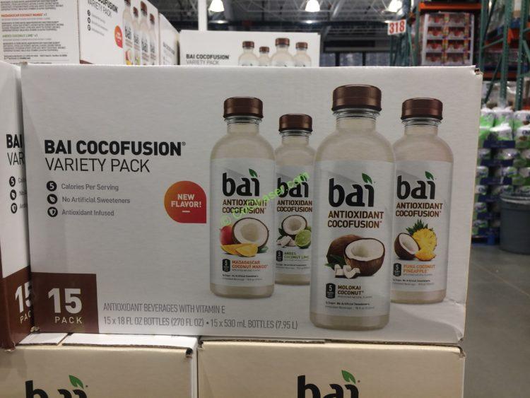 BAI Variety Pack Antioxidant Cocofusion 15/18 Ounce Bottles