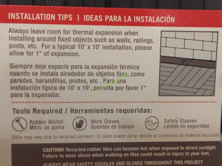 Multy Home Urbana Deck Tile 10PK 12” x 12” CostcoChaser