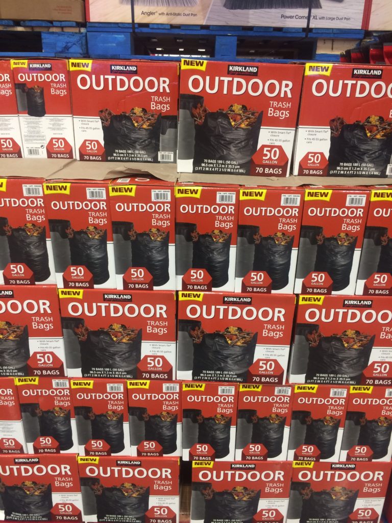 Costco1090450KirklandSignature50GallonOutdoorTrashBagall