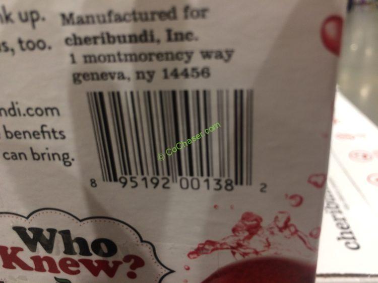 Costco1100596CheribundiTartCherry100Juicebar CostcoChaser