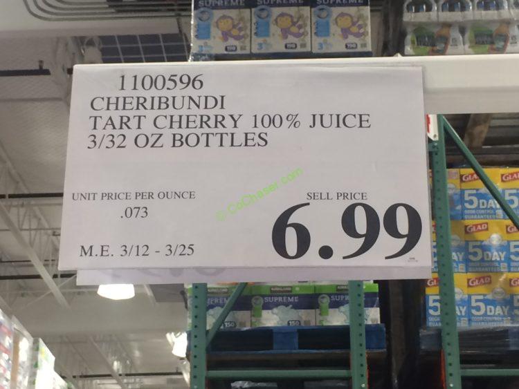 Costco1100596CheribundiTartCherry100Juicetag CostcoChaser