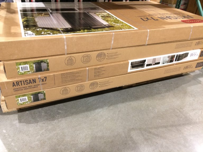 Costco1142613Keter7’7’ResinOutdoorStorageShedall CostcoChaser