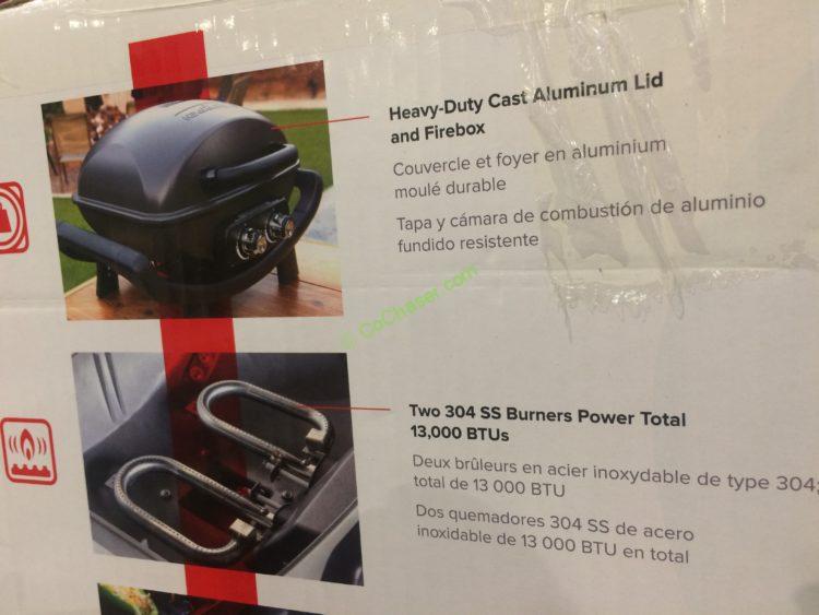 Costco1142630NexgrillCastAluminumTableTopGasBBQspec CostcoChaser
