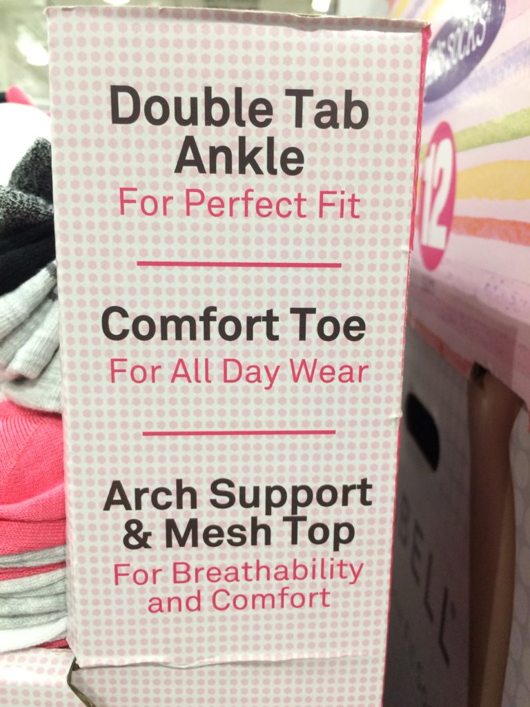 Costco1169135YummieLadiesTabbyNoShowSocksspec CostcoChaser