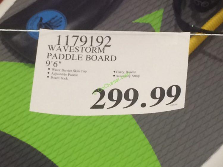 Costco1179192WavestormPaddleBoardtag CostcoChaser