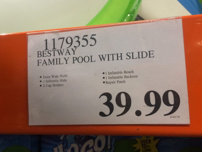Costco1179355BestwayFamilyPoolwithSlidetag CostcoChaser