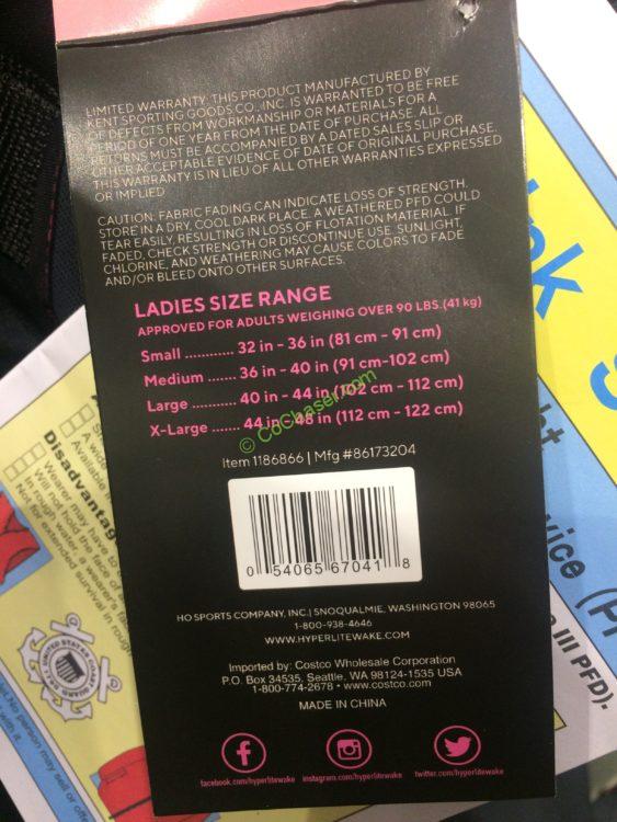 Costco11868631186866HyperliteLifeVestbar CostcoChaser