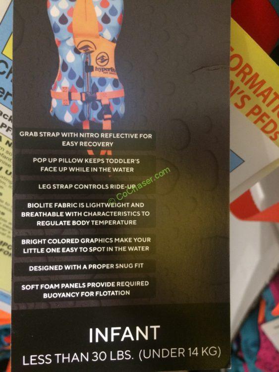 Costco1186872HyperliteChild InfantLifeVestspec CostcoChaser