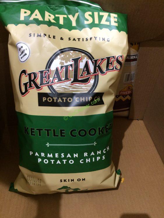 Great Lakes Parmesan Ranch Chips 22 Ounce Bag
