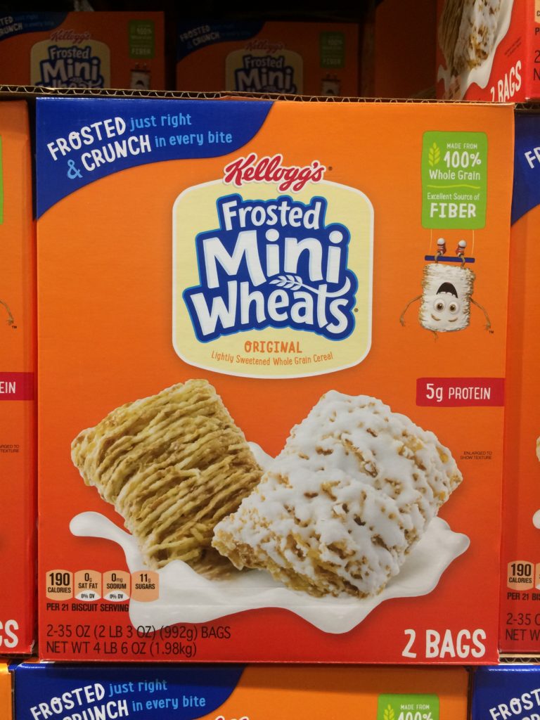 Kellogg’s Frosted Mini Wheats Cereal 70 Ounce Box CostcoChaser