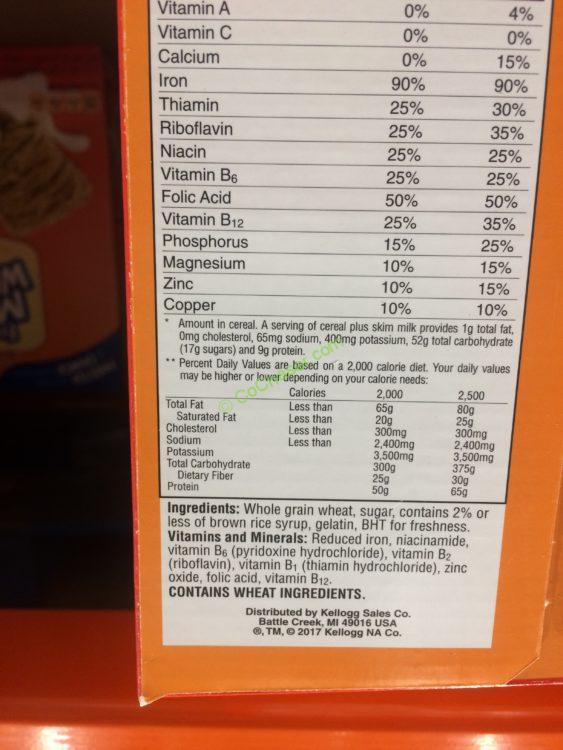 Costco144482Kellogg’sFrostedMiniWheatsCerealing CostcoChaser