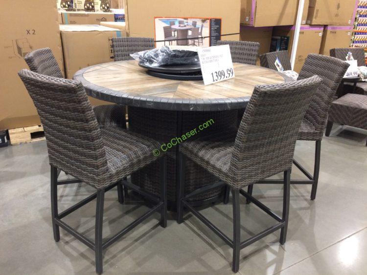 AGIO 7PC High Dining Set