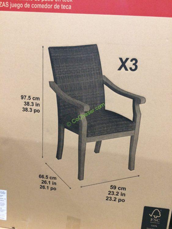 9 PC Teak Dining Set CostcoChaser