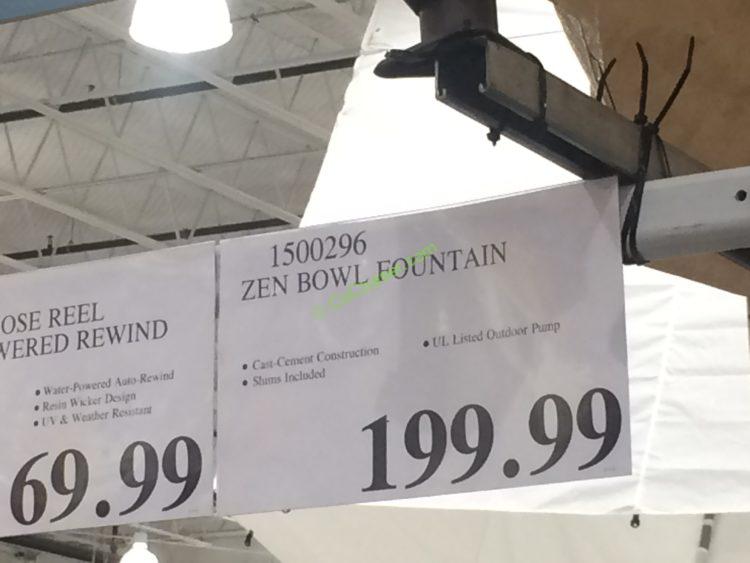Costco1500296ZenBowlOutdoorFountaintag CostcoChaser