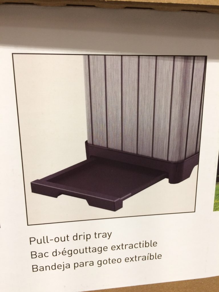 Costco1600083Keter33GallonOutdoorWasteBinspec1 CostcoChaser