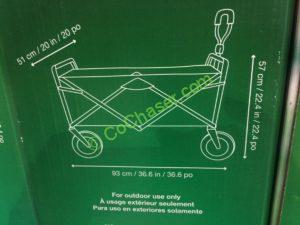 Costco-1650050-Tofasco-Foldable-Wagon-size
