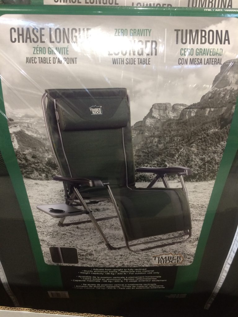 Costco1650063WestfieldZeroGravityChairface CostcoChaser