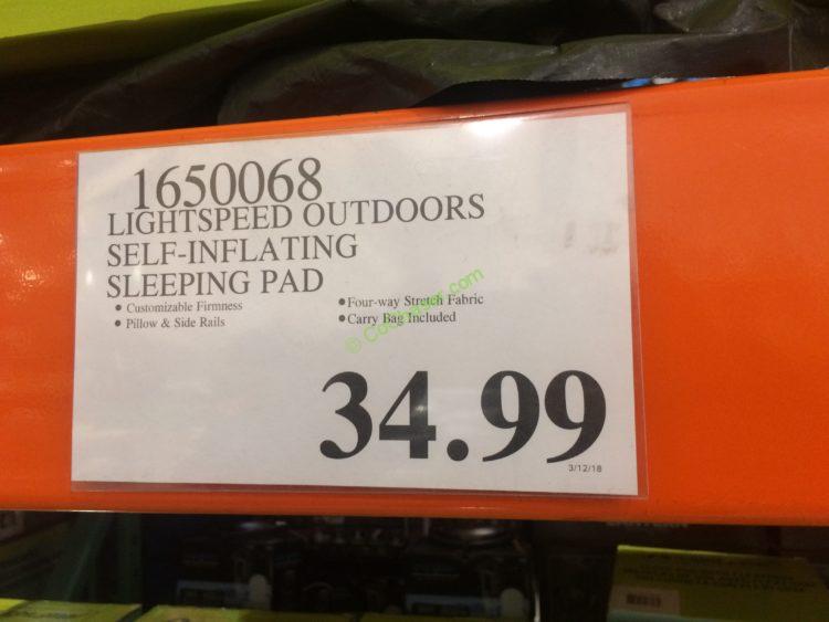Lightspeed Outdoors Self-inflating Sleep Pad – CostcoChaser