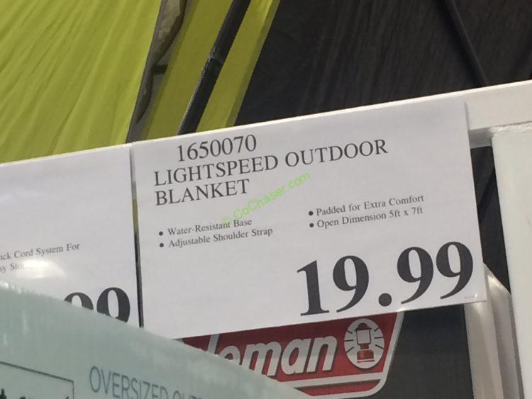 Lightspeed Outdoor Blanket CostcoChaser