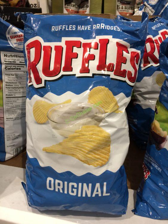 Frito Lay Ruffles 28 Ounce Bag