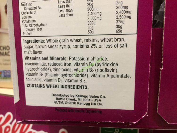 Costco370022Kellogg’sRaisinBranCerealing CostcoChaser