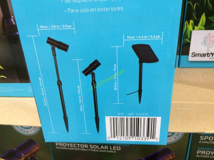 Costco922370SmartyardSolarSpotLight2PKsize CostcoChaser