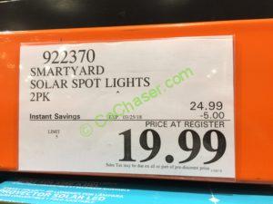 Costco-922370-Smartyard-Solar-Spot-Light-2PK-tag