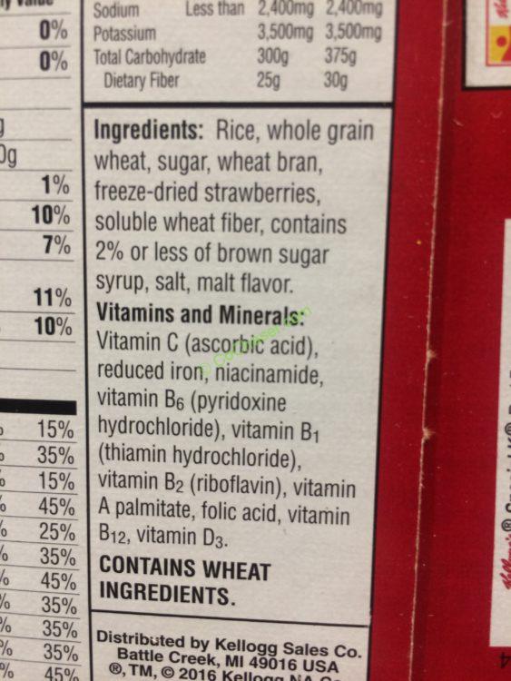 Costco945452Kellogg’sSpecialKRedBerriesing CostcoChaser