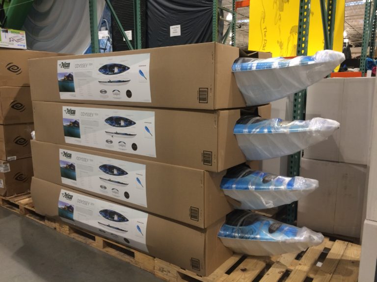 Pelican International Odyssey SitIn Kayak with Poseidon Paddle