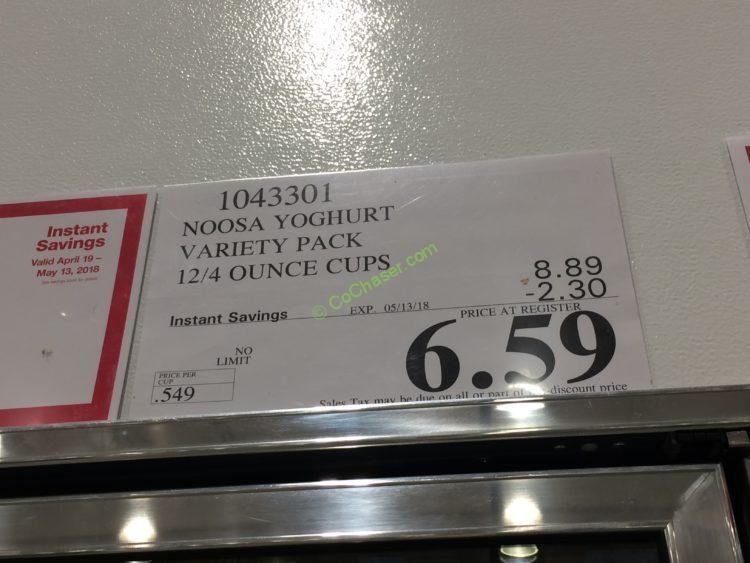 Costco1043301NoosaYoghurtVarietyPacktag CostcoChaser