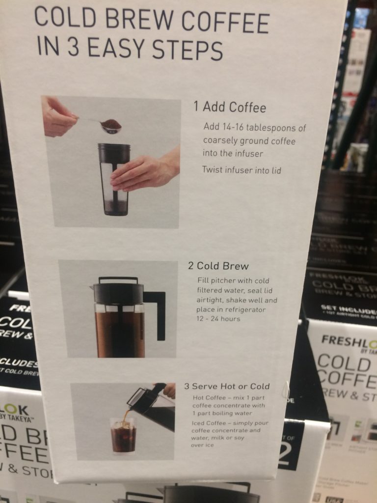 Costco1050038TakeyaColdBrewCoffeeMakerspec1 CostcoChaser