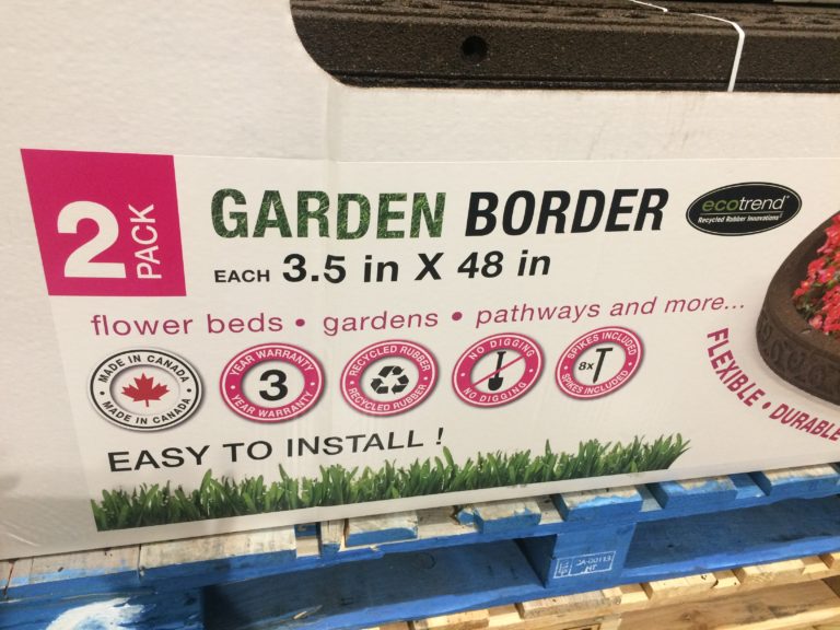 Costco1090683Ecotrend2PKFlexibleRubberGardenBordername