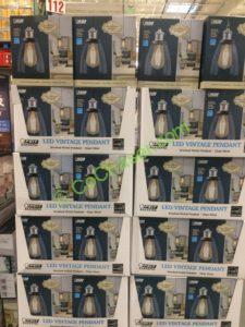 Costco-1099499- Feit-Nickel-Pendant-Light Dimmable-Vintage-Bulb-all