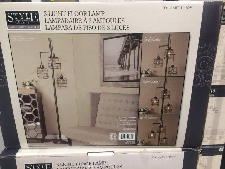 Costco1119094 Stylecraft3ArmFloorLampface CostcoChaser