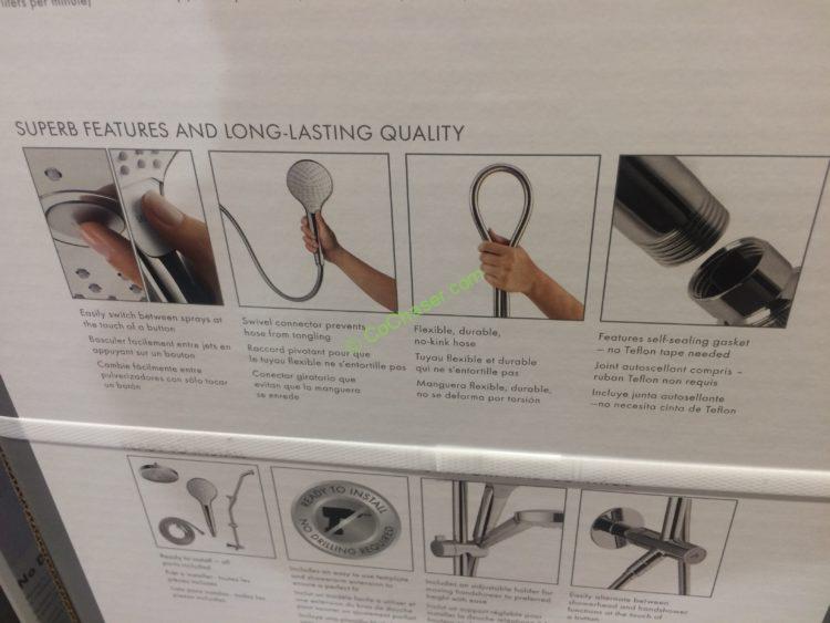 Hansgrohe Croma Select Shower Combo CostcoChaser