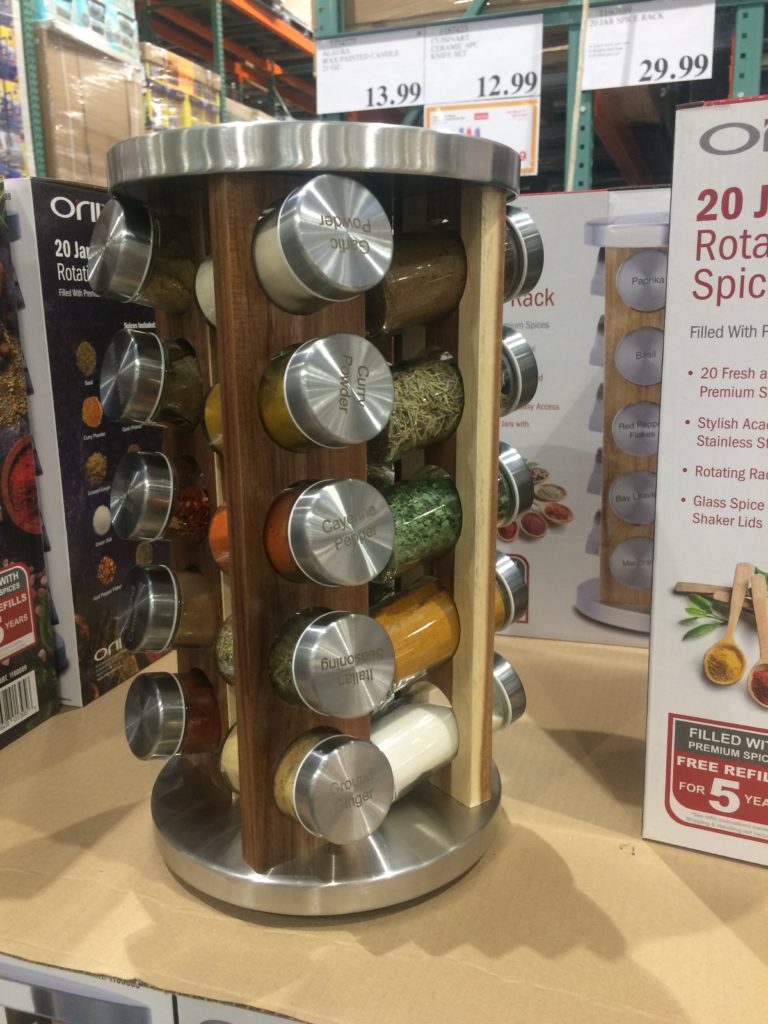 Orii 20 Jar Spice Rack CostcoChaser