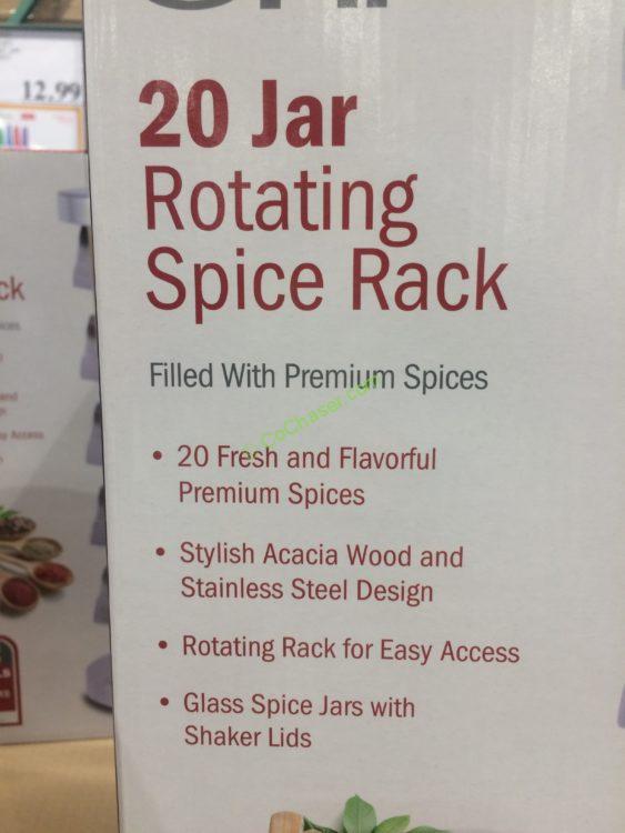 Costco1160889Orii20JarSpiceRackspec CostcoChaser
