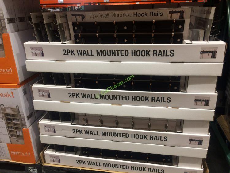 Costco11645082PKWallMountedHookRailall CostcoChaser