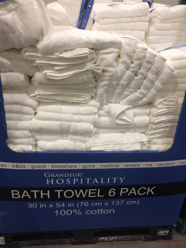 Grandeur Hospitality Bath Towel 6PK, 30” x 54” CostcoChaser