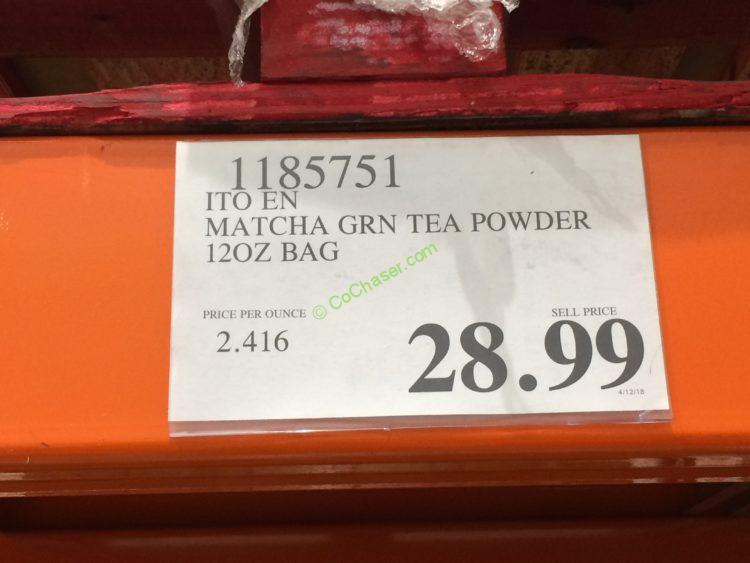 Costco1185751ITOENMatchaGreenTeaPowdertag CostcoChaser