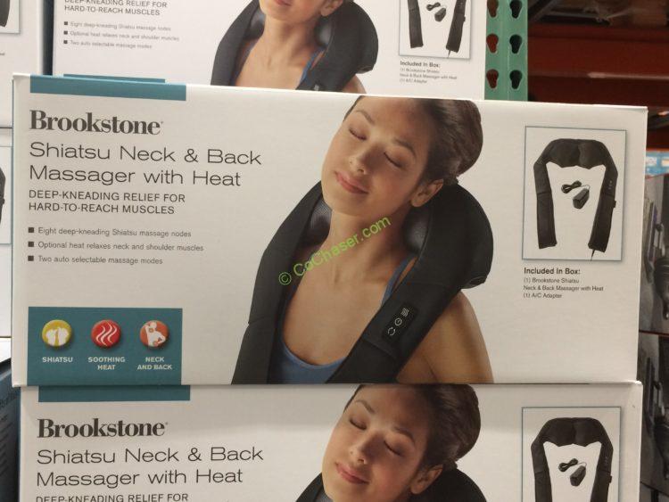 Costco1200044BrookstoneShiatsuNeckBackMassagerbox CostcoChaser