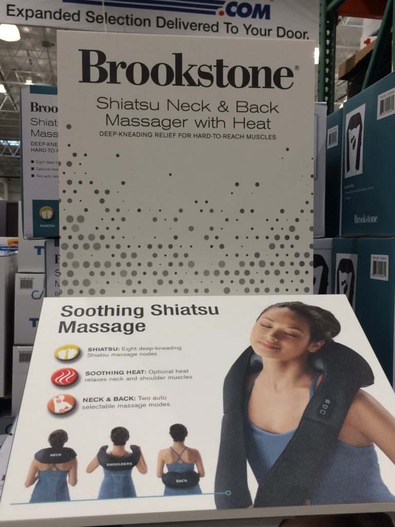 Brookstone Shiatsu Neck & Back Massager CostcoChaser