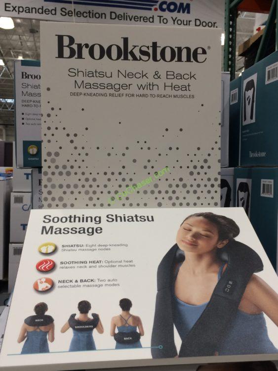 Brookstone Shiatsu Neck & Back Massager
