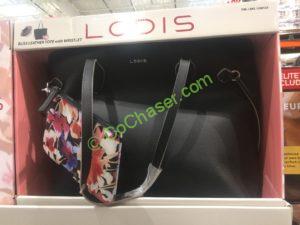 Costco-1200123-Lodis-Bliss- Leather-Tote-with-Wristlet