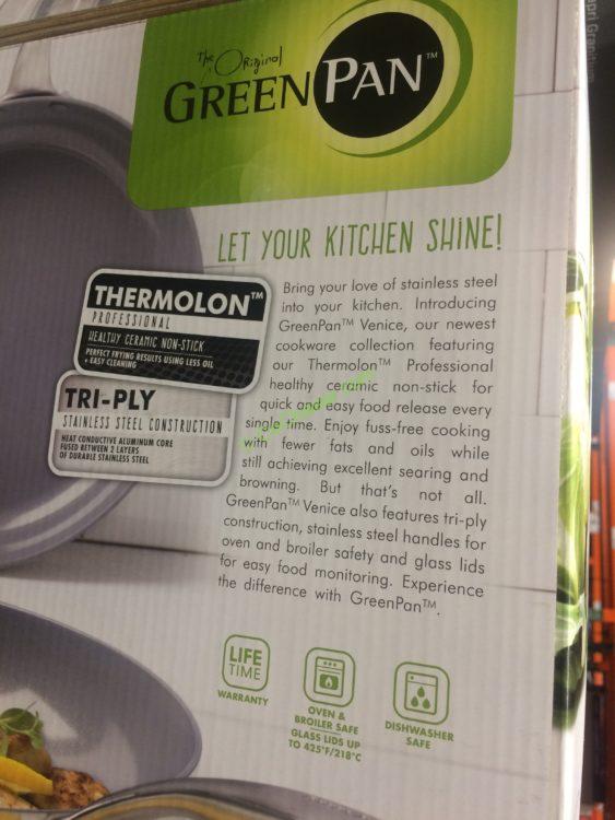 Costco1204295Greenpan11PCStainlessSteelTriPLYCookwareSetpart
