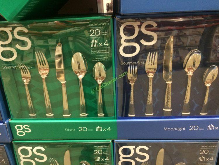 Costco1208013GourmetSettings20PCStainlessSteelFlatwareSet2